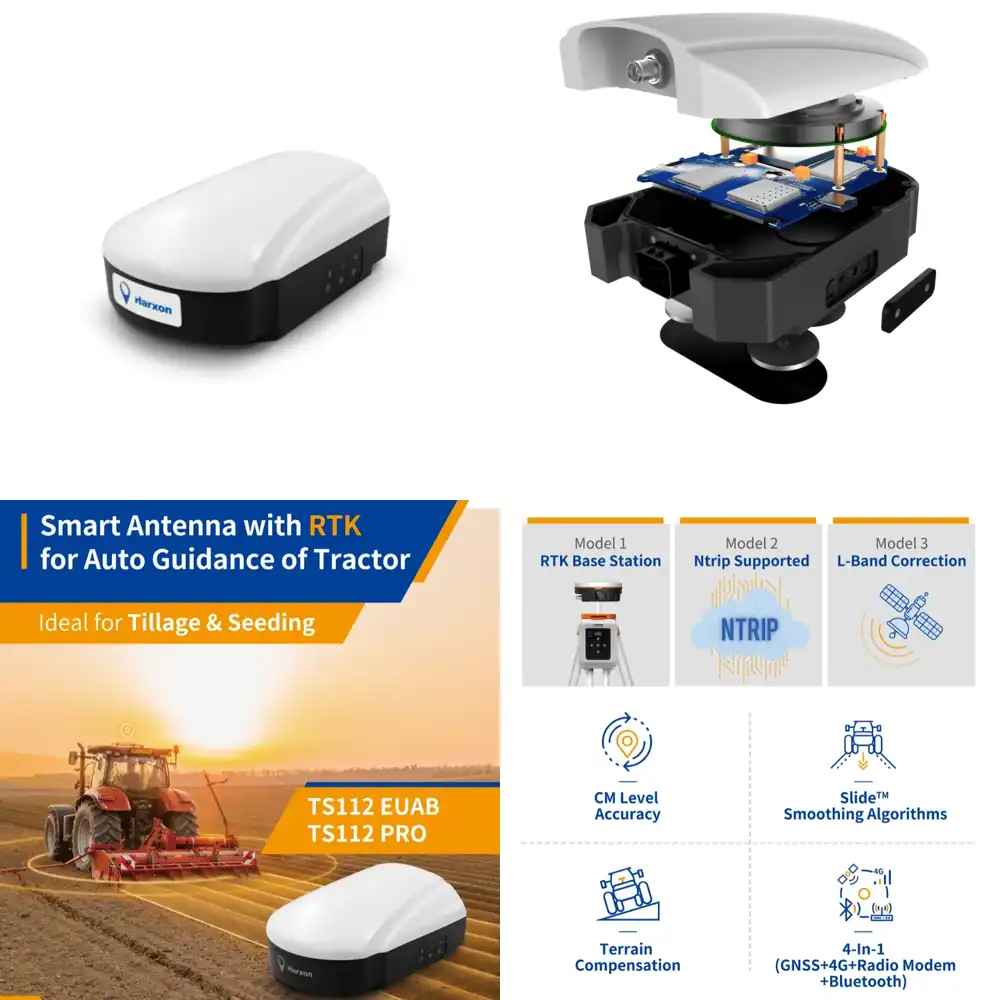 Precision Farming Smart Agriculture - 농업용 GNSS RTK 수신기(4G, 무선 모뎀,