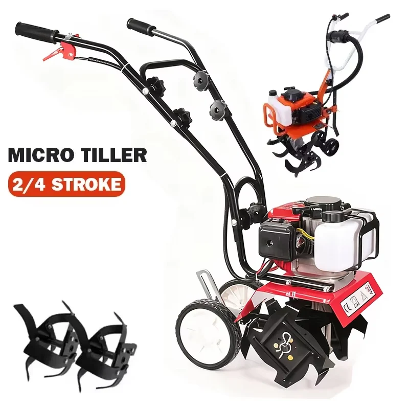 Farming Equipment For Agriculture - 휘발유 미니 경운기 전기식 보행형 경운기