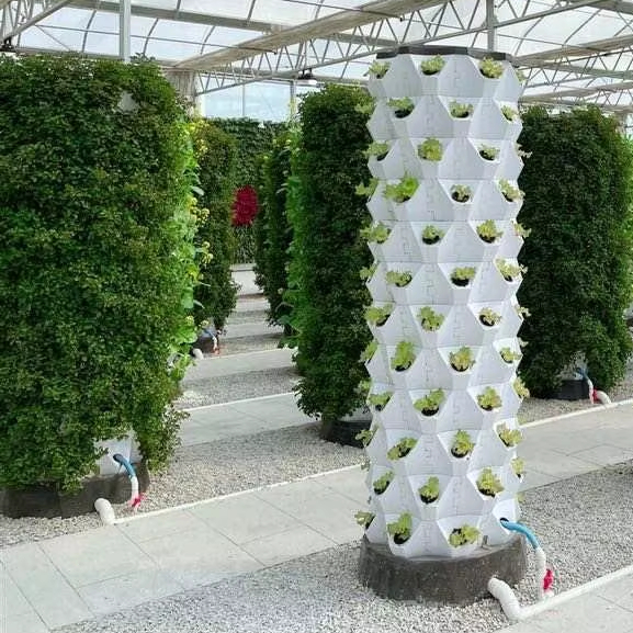 Hydroponic Farming Agriculture - 업그레이드된 실내 농업 야외 에어로포닉 타워