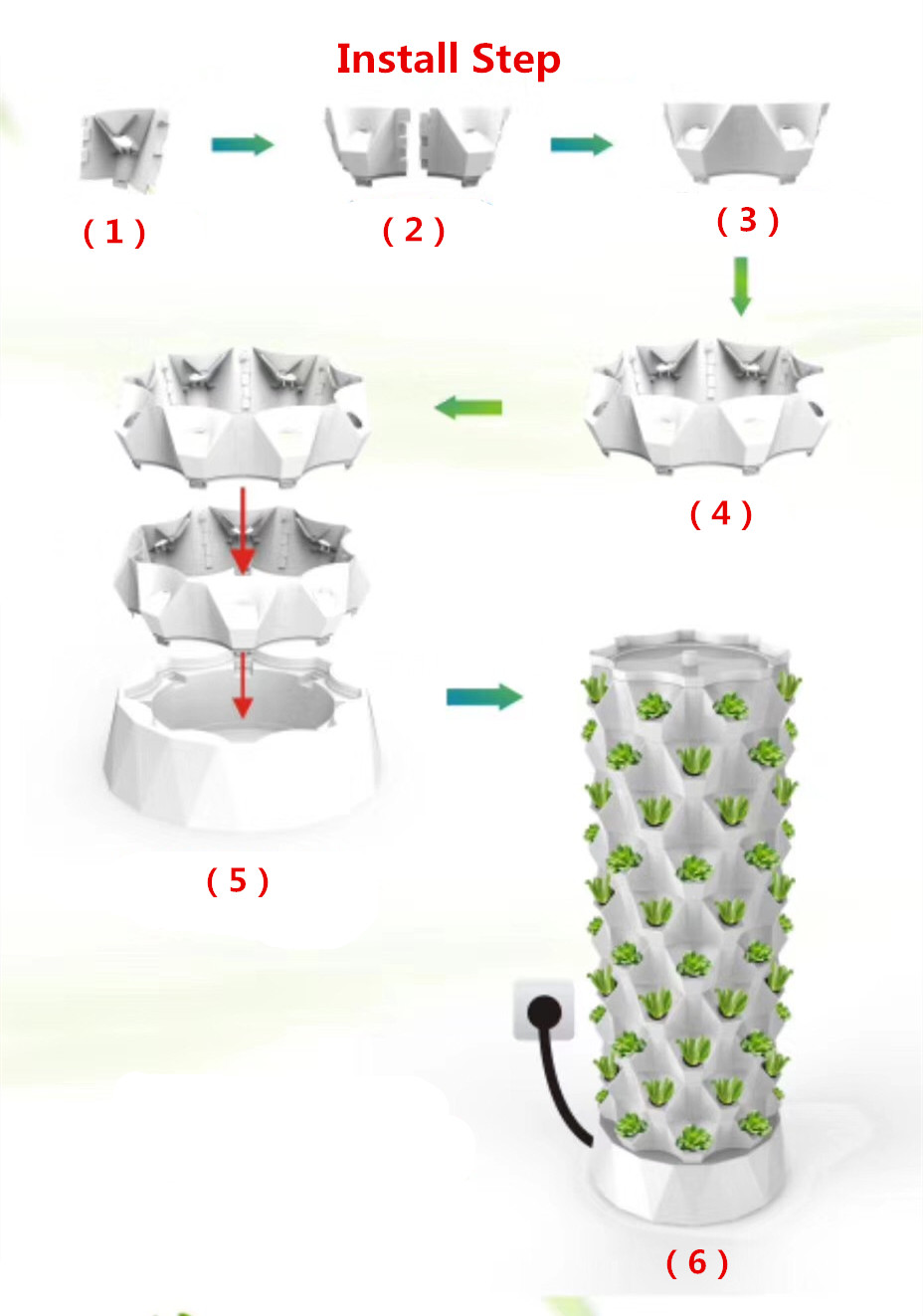 신형 농업용 온실 수직 농업 관개 수경재배 장비 실내  - Hydroponic Farming Agriculture 리뷰 및 가격