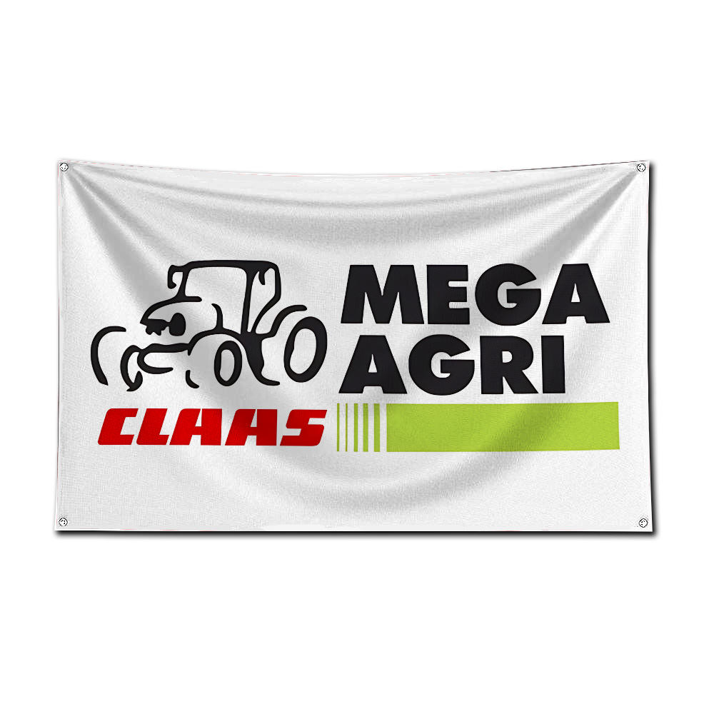 트랙터 및 콤바인 수확기 깃발 배너, 농장, 작업장,  - Agriculture Farming Logos 리뷰 및 가격
