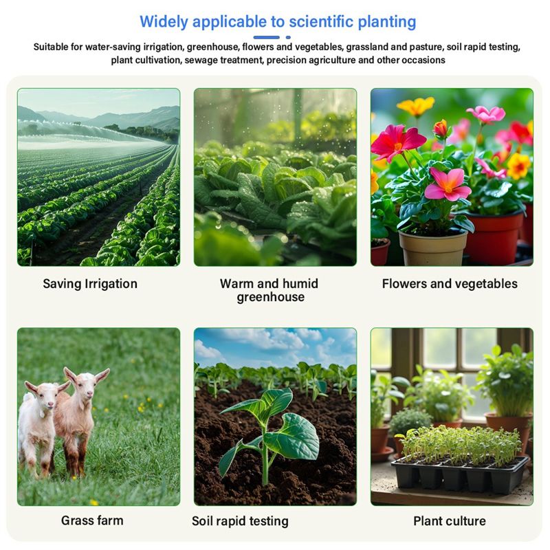 AEE6-8In 원스톱 토양 센서(농업용 PH EC 수 - Precision Farming Smart Agriculture 리뷰 및 가격