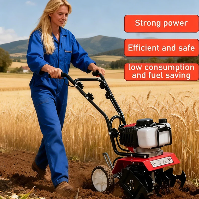 휘발유 미니 경운기 전기식 보행형 경운기 2행정 4행정 - Farming Equipment For Agriculture 리뷰 및 가격