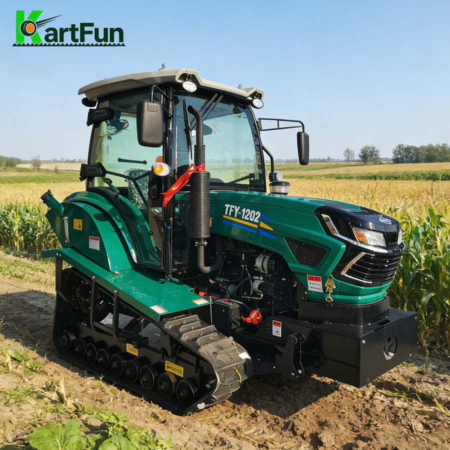 농업용 크롤러 트랙터 50HP 80HP 120HP 다기 - Agriculture Farming Working 리뷰 및 가격