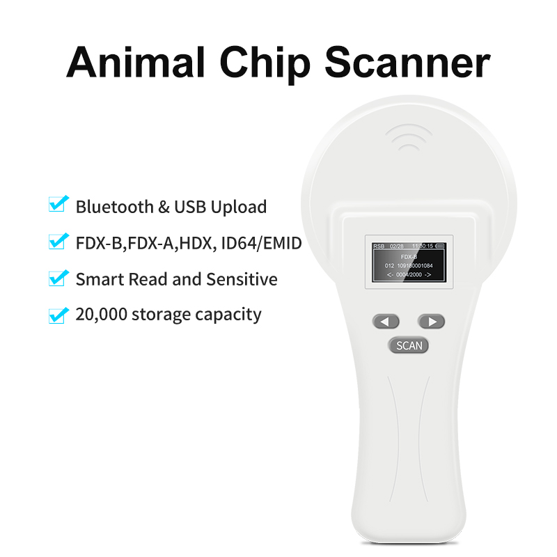 FDX-B FDX-A RFID 동물 태그 리더, HDX - Livestock Ear Tag 리뷰 및 가격