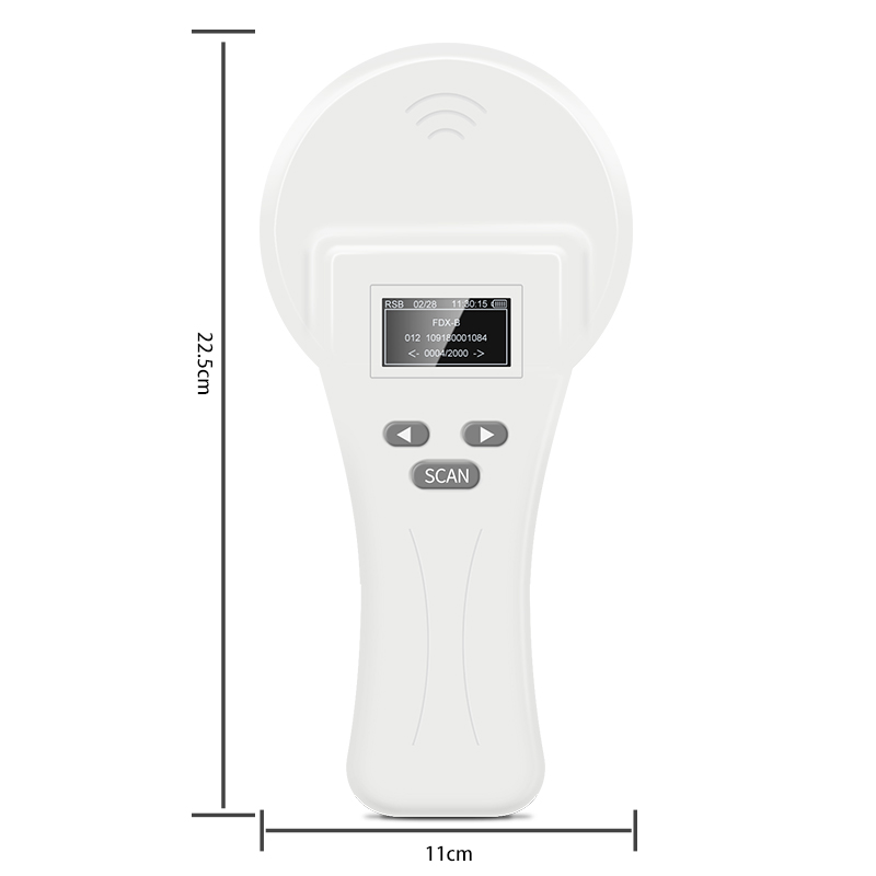 FDX-B FDX-A RFID 동물 태그 리더, HDX - Livestock Ear Tag 리뷰 및 가격