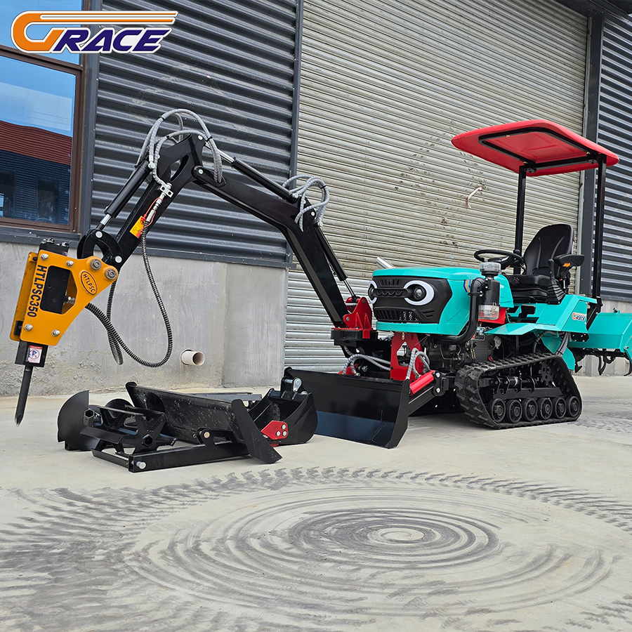 농업용 크롤러 트랙터 25HP 35HP 미니 크롤러 경 - Agriculture Farming Products 리뷰 및 가격