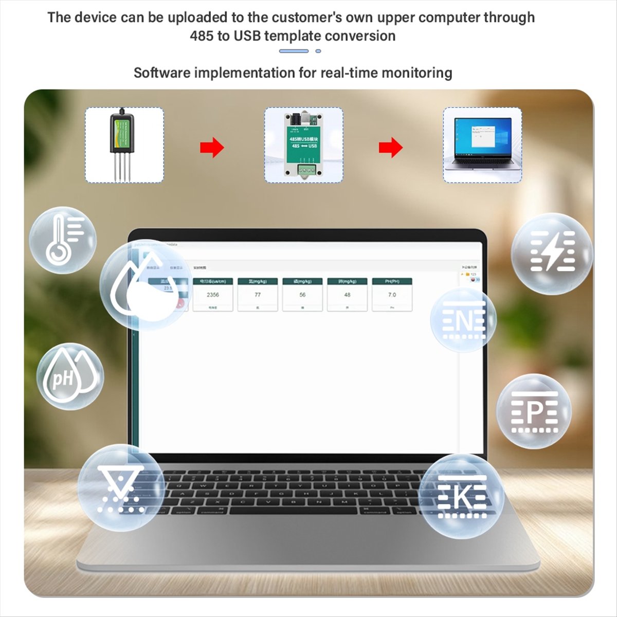 AA86 8in1 토양 센서 농업용 PH EC 수분 N - Precision Farming Smart Agriculture 리뷰 및 가격
