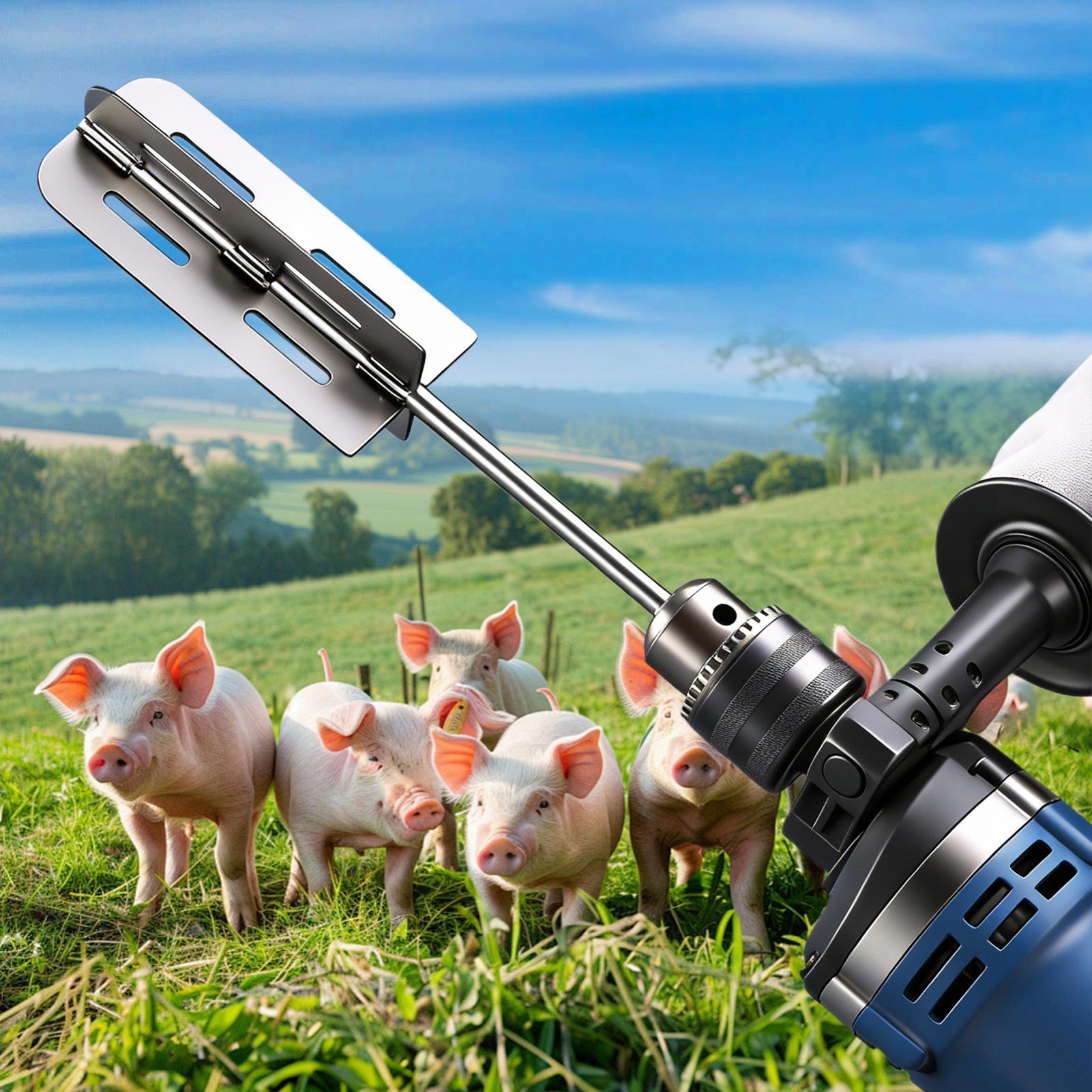 돼지 털 제거 도구 스테인리스 스틸 파워 드릴 면도 부 - Farming Equipment For Agriculture 리뷰 및 가격