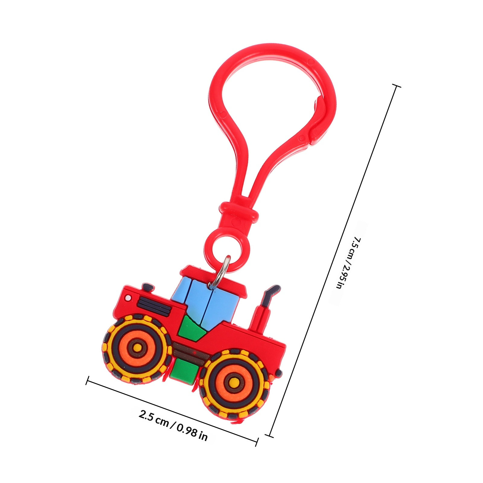 12pcs 농장 차량 액세서리 불도저 열쇠고리 농업용  - Agriculture Farming Vehicles 리뷰 및 가격